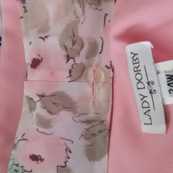 Womens 2 Piece Vintage Jacket Skirt Set Dress Size 24 W - Picture 6 of 14